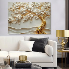 Wallity KNV10268 - 5070 Pintura Decorativa en Lienzo Multicolor 50 x 70 cm